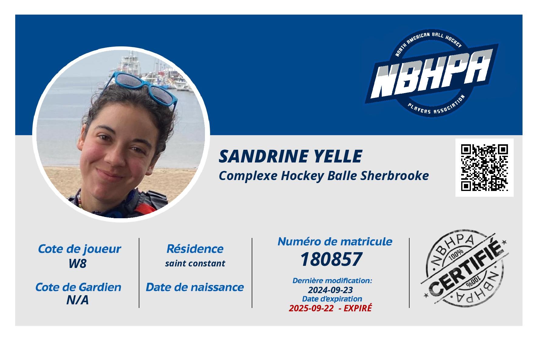 Sandrine Yelle