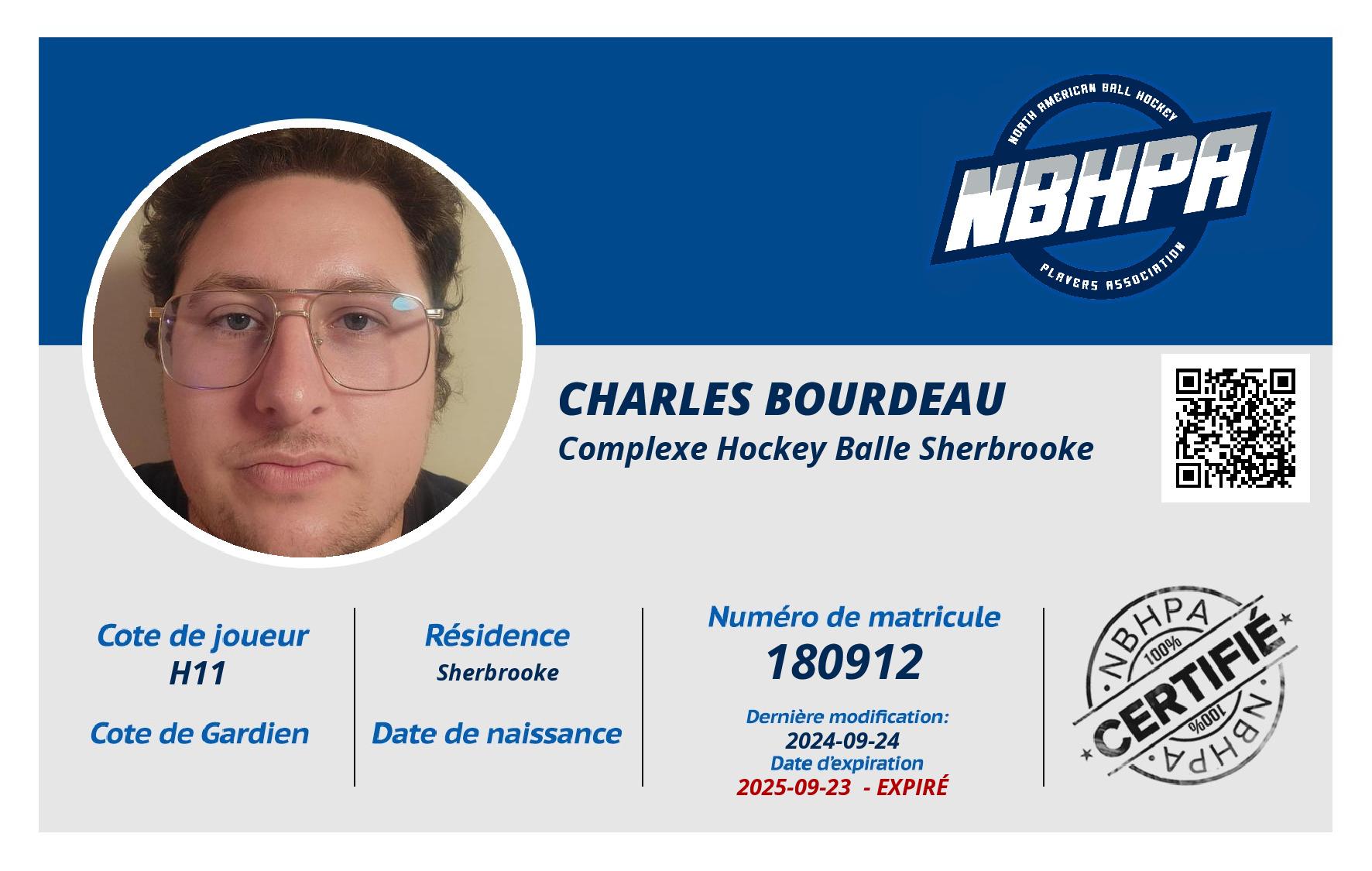 Charles Bourdeau