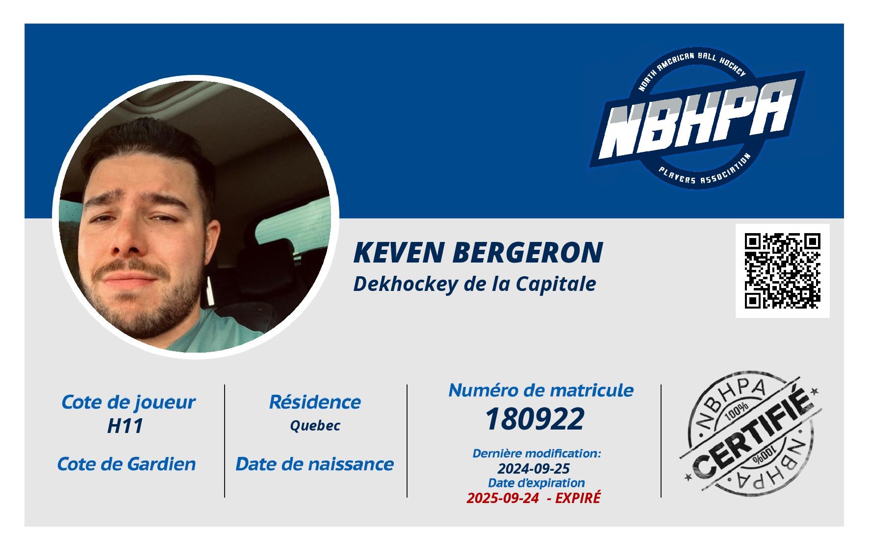 Keven Bergeron