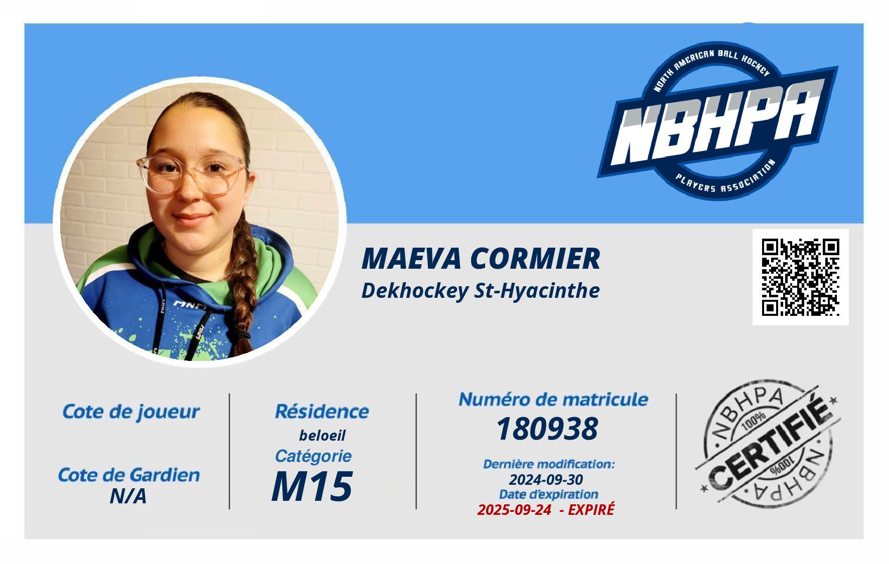 Maeva Cormier