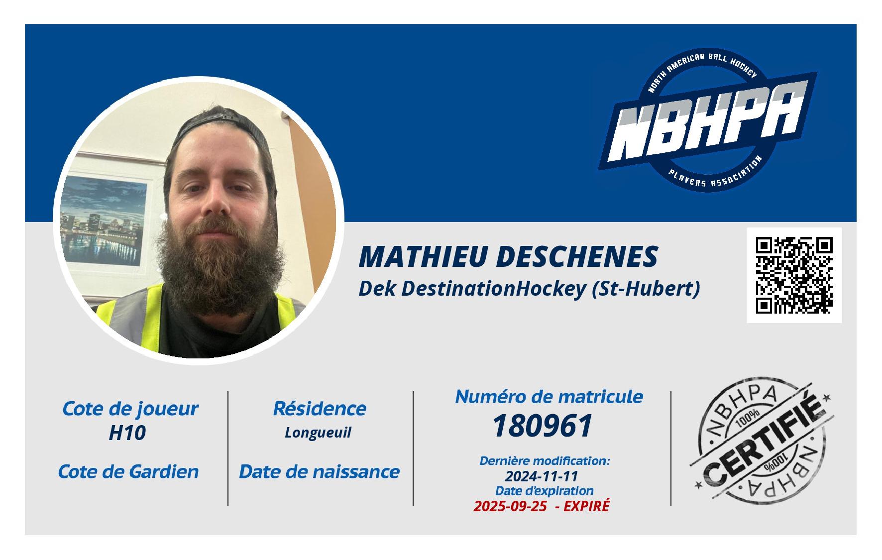 Mathieu Deschenes