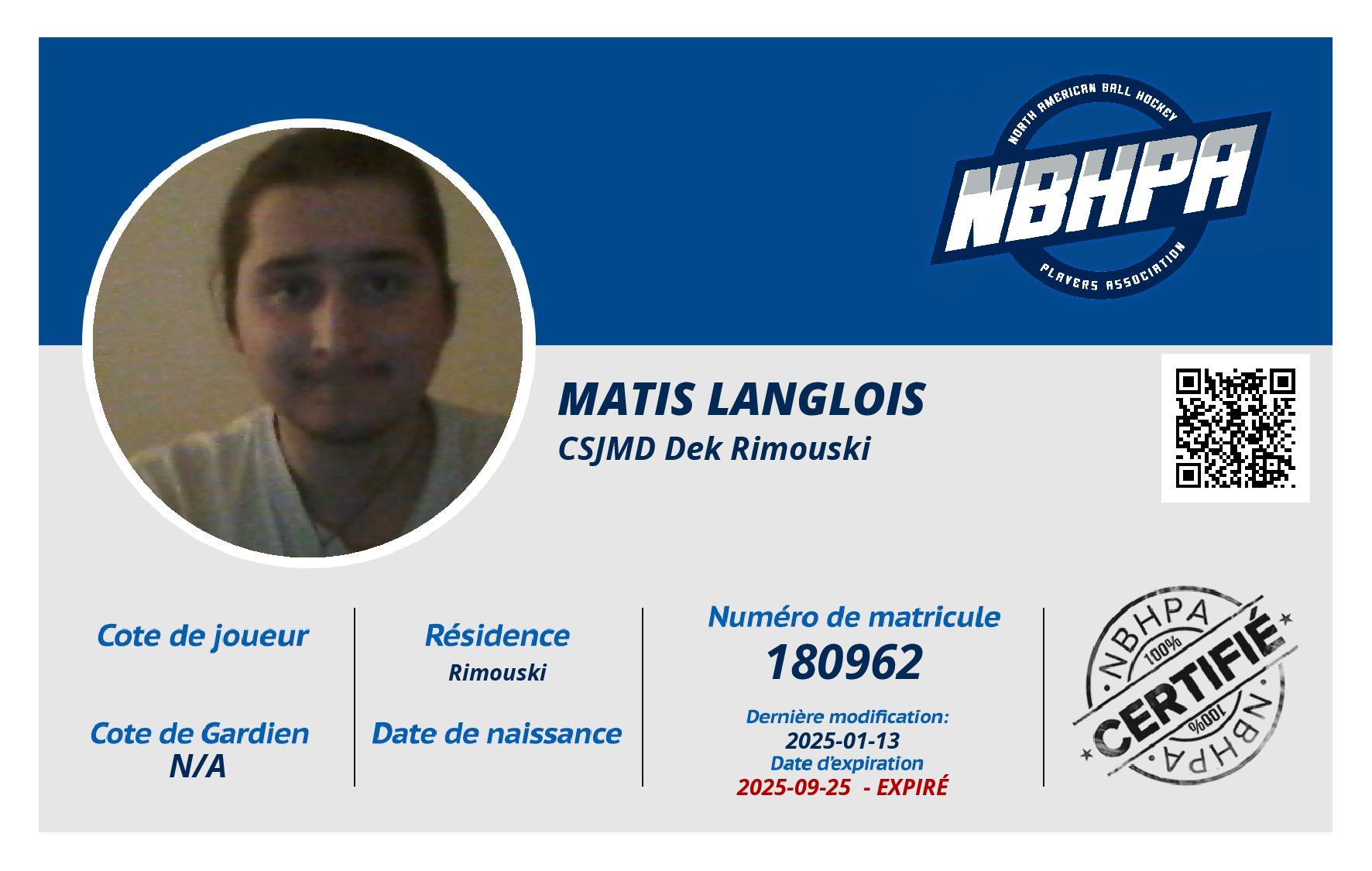 Matis Langlois