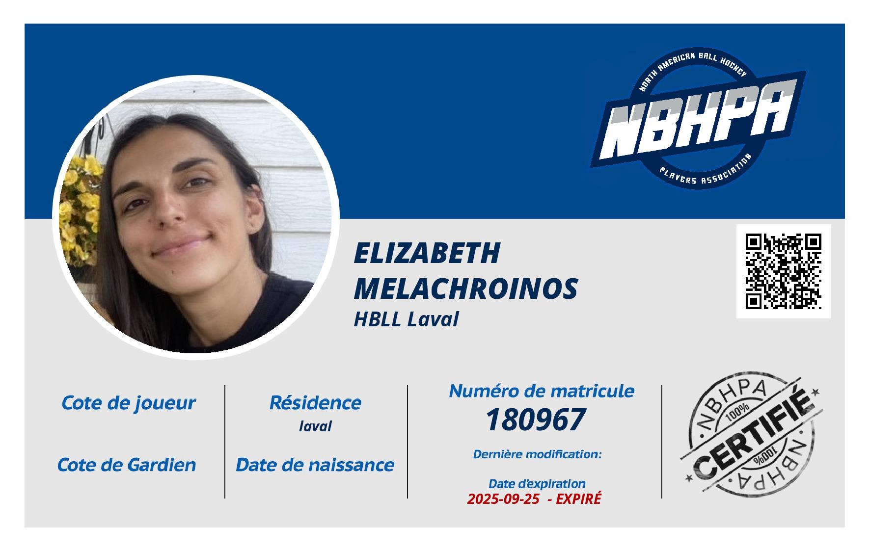 elizabeth melachroinos