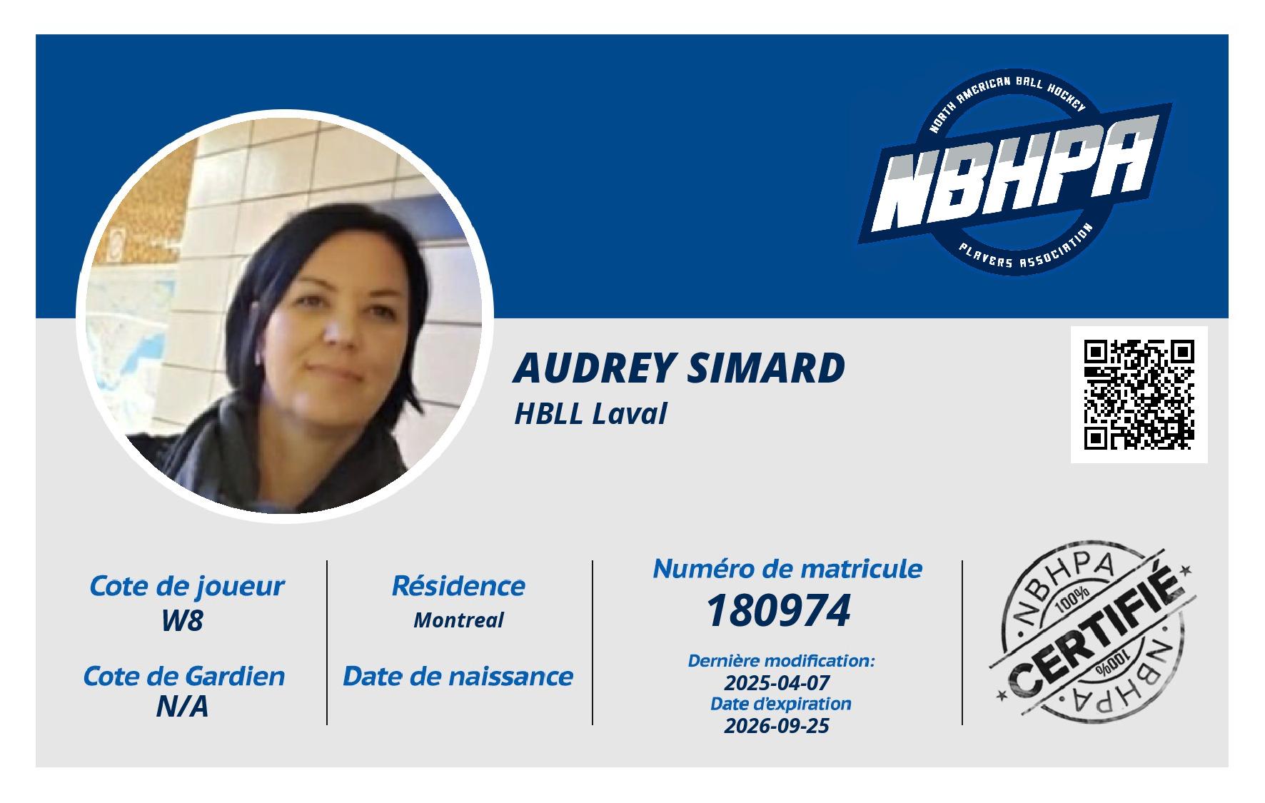 Audrey simard