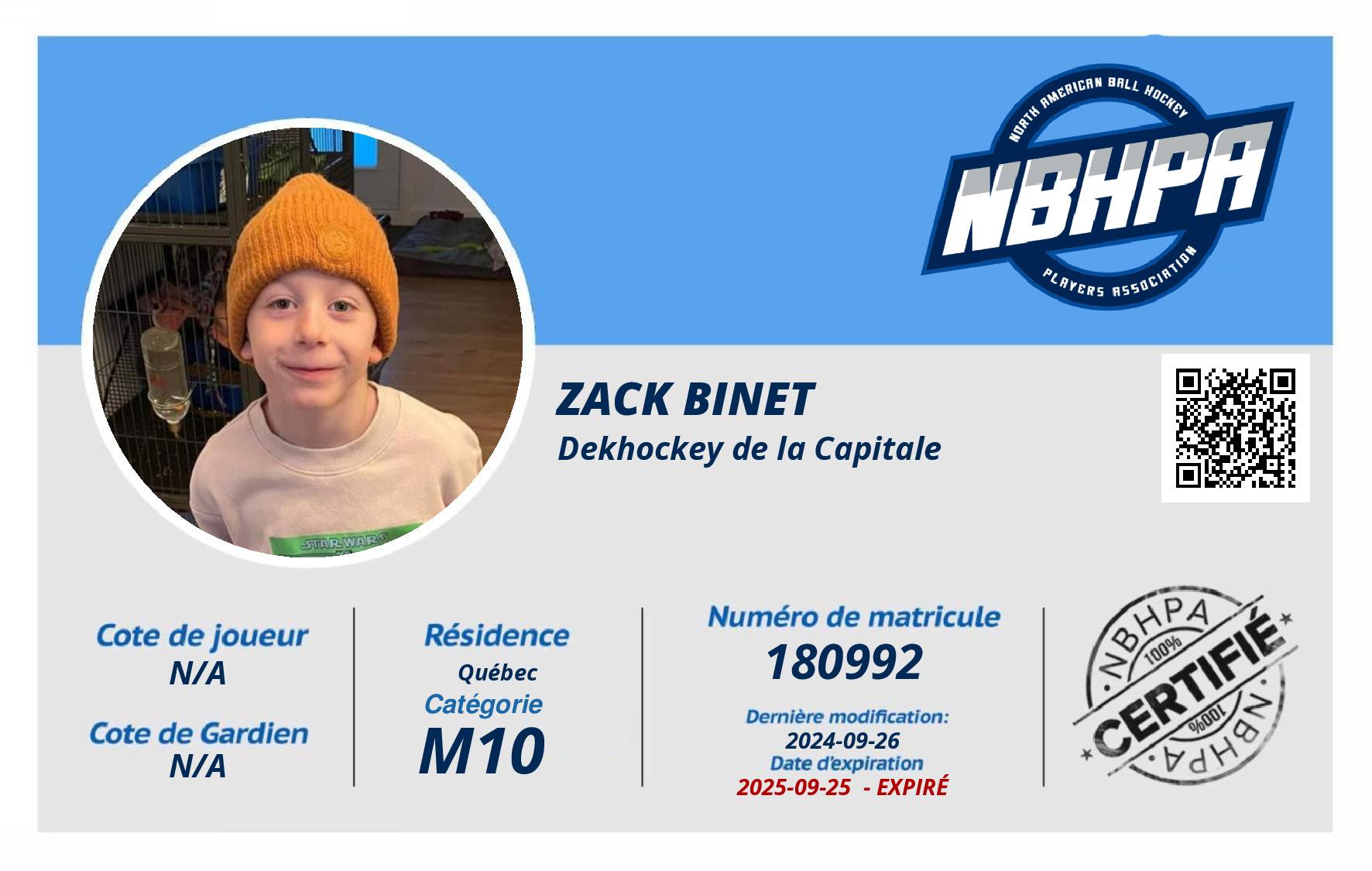 Zack Binet