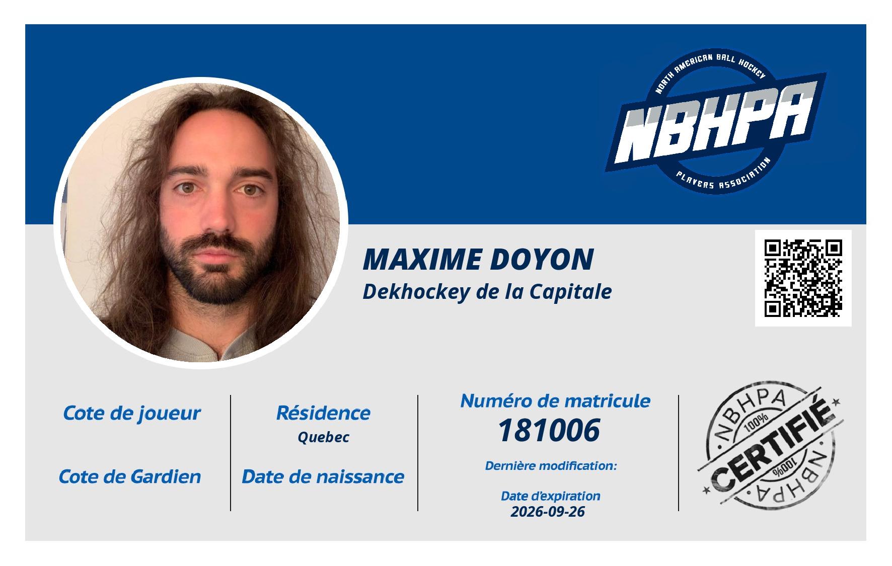 Maxime Doyon