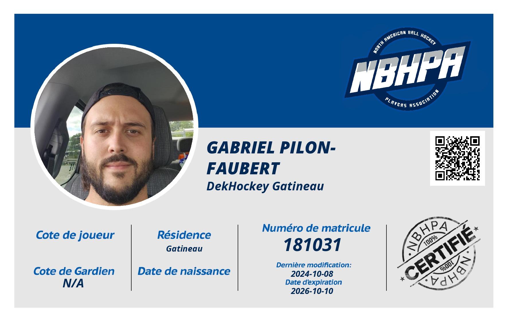 Gabriel Pilon-Faubert