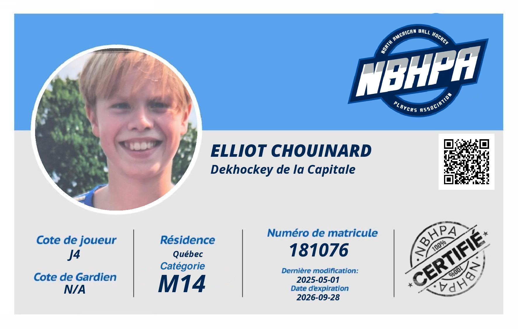 Elliot Chouinard 