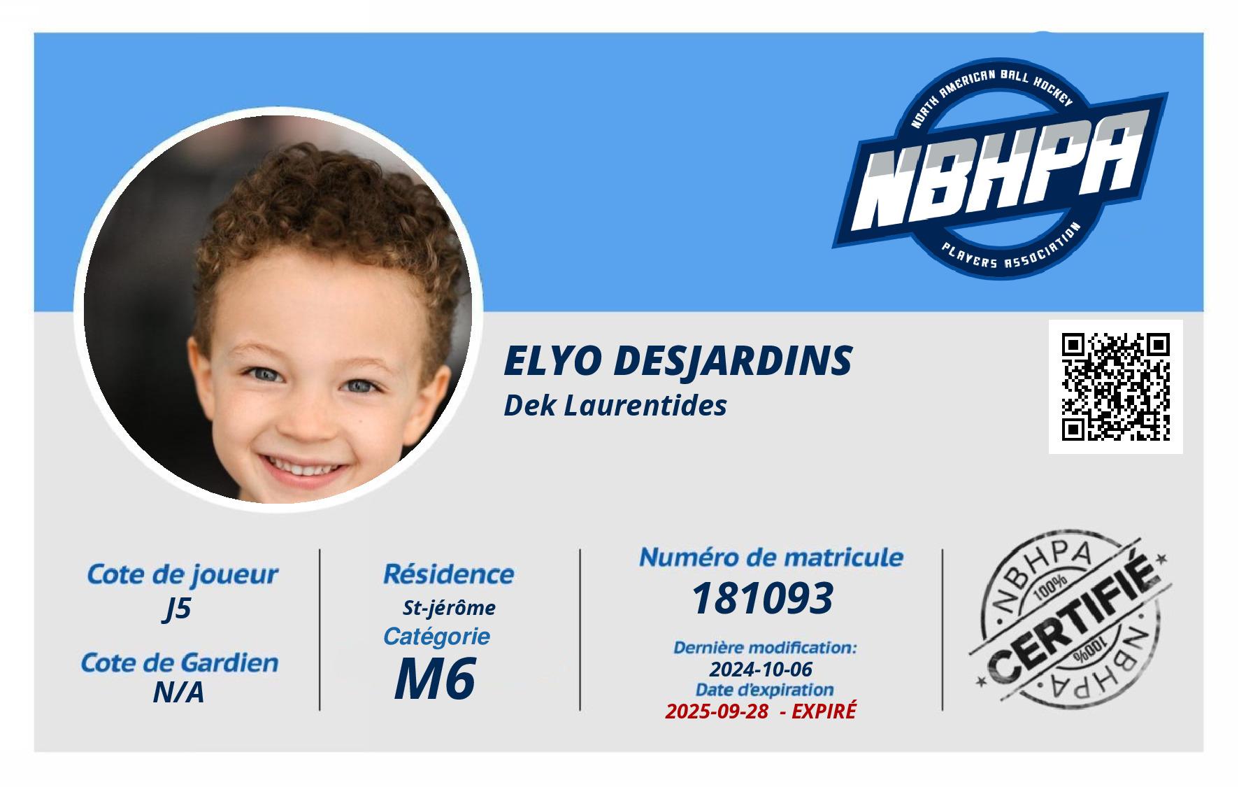 Elyo Desjardins