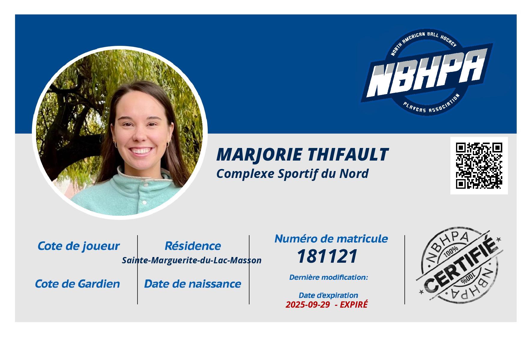 Marjorie Thifault