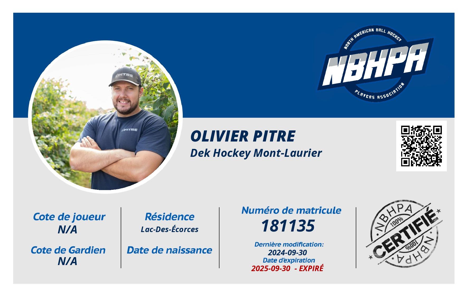 Olivier Pitre
