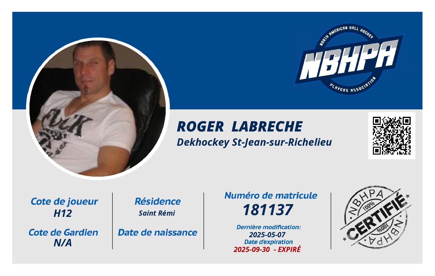 Roger  Labreche