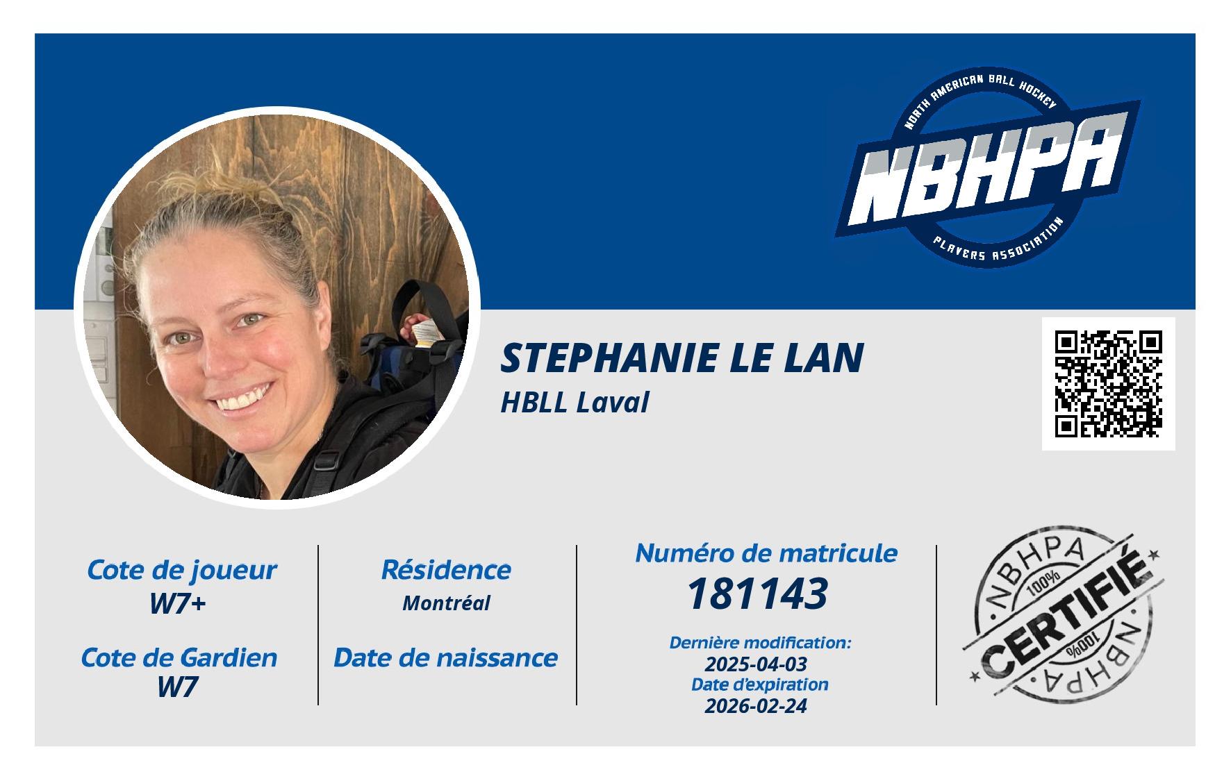 Stephanie Le Lan