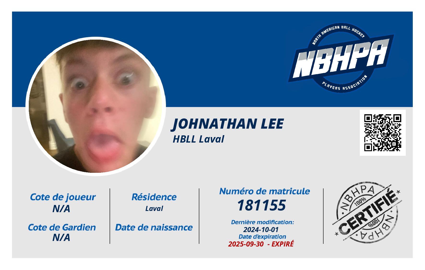 Johnathan Lee