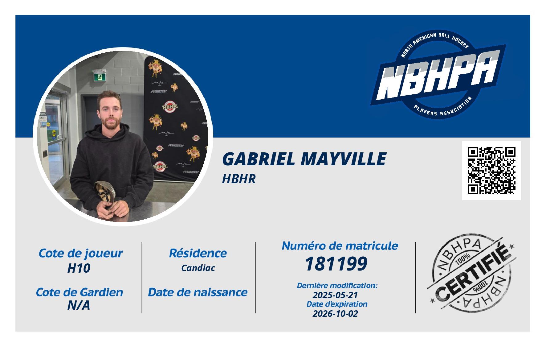 Gabriel Mayville