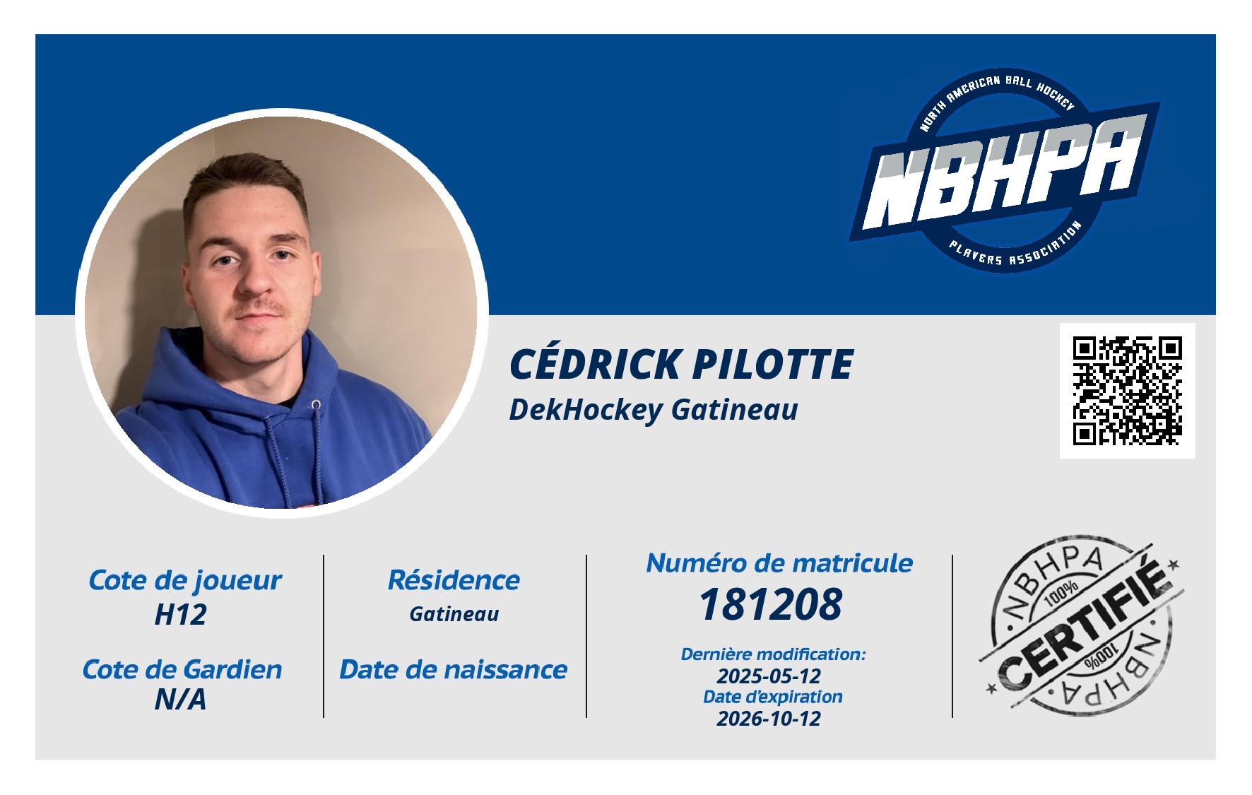 Cédrick Pilotte
