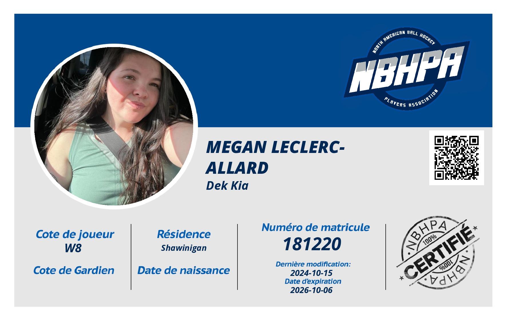 Megan Leclerc-allard