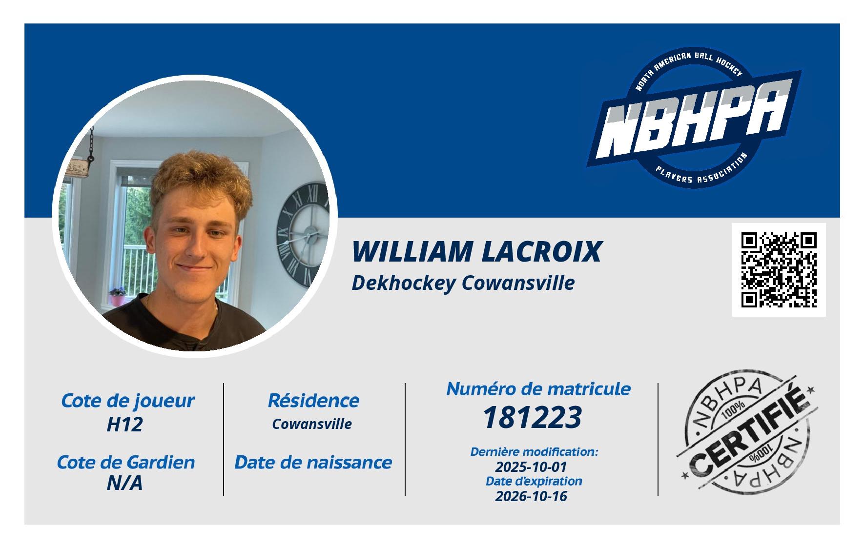William Lacroix