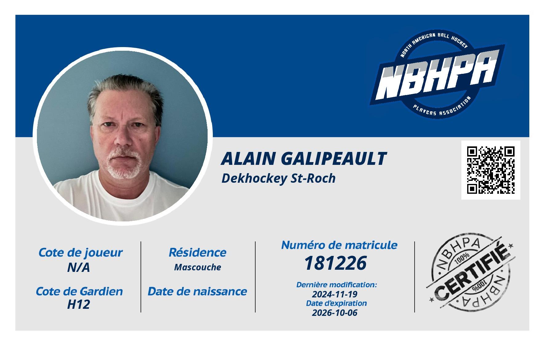 Alain Galipeault