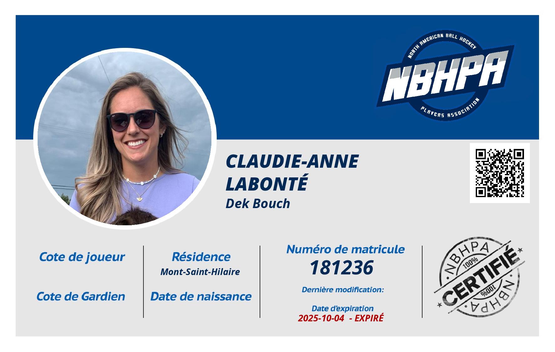 Claudie-Anne Labonté 