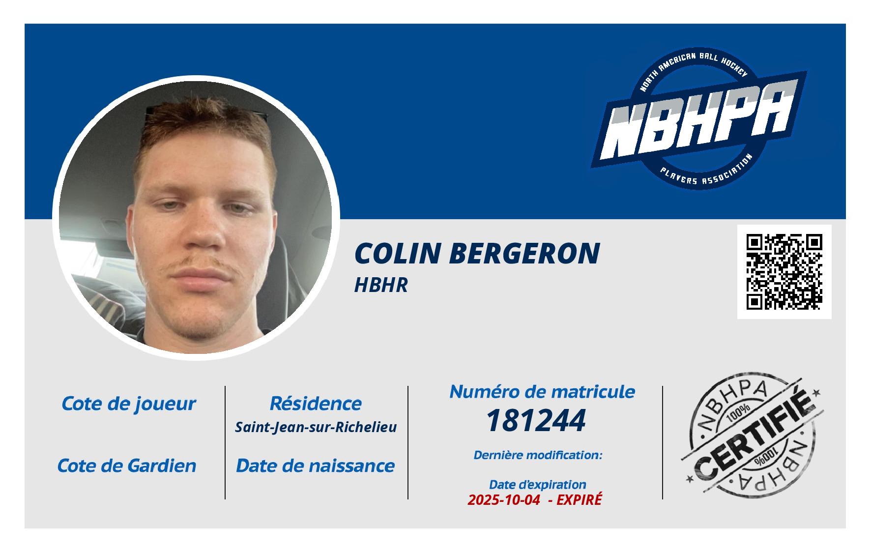 Colin Bergeron