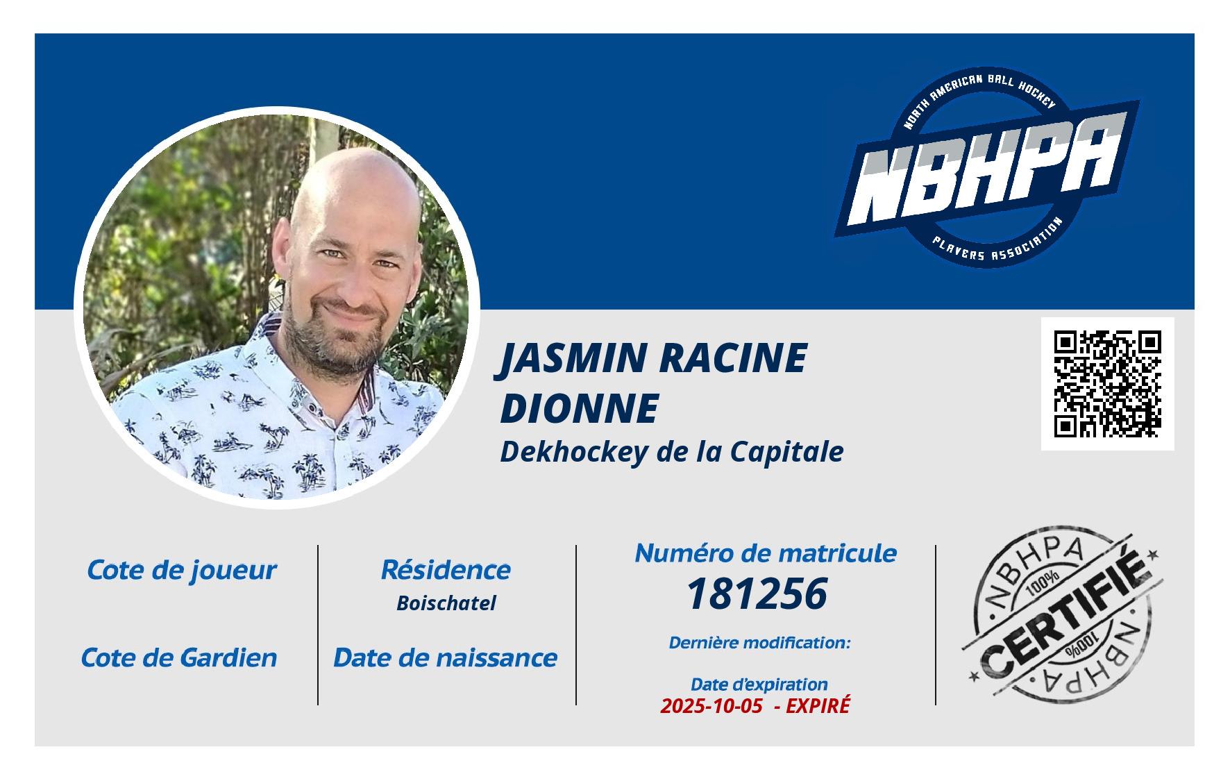 Jasmin Racine Dionne