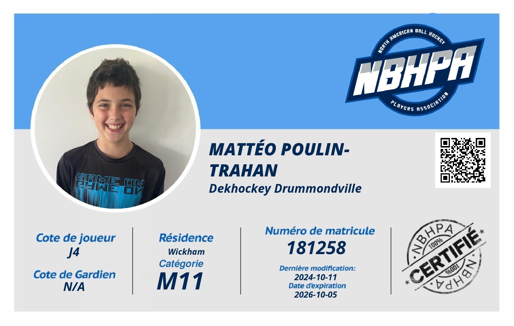 Mattéo Poulin-Trahan