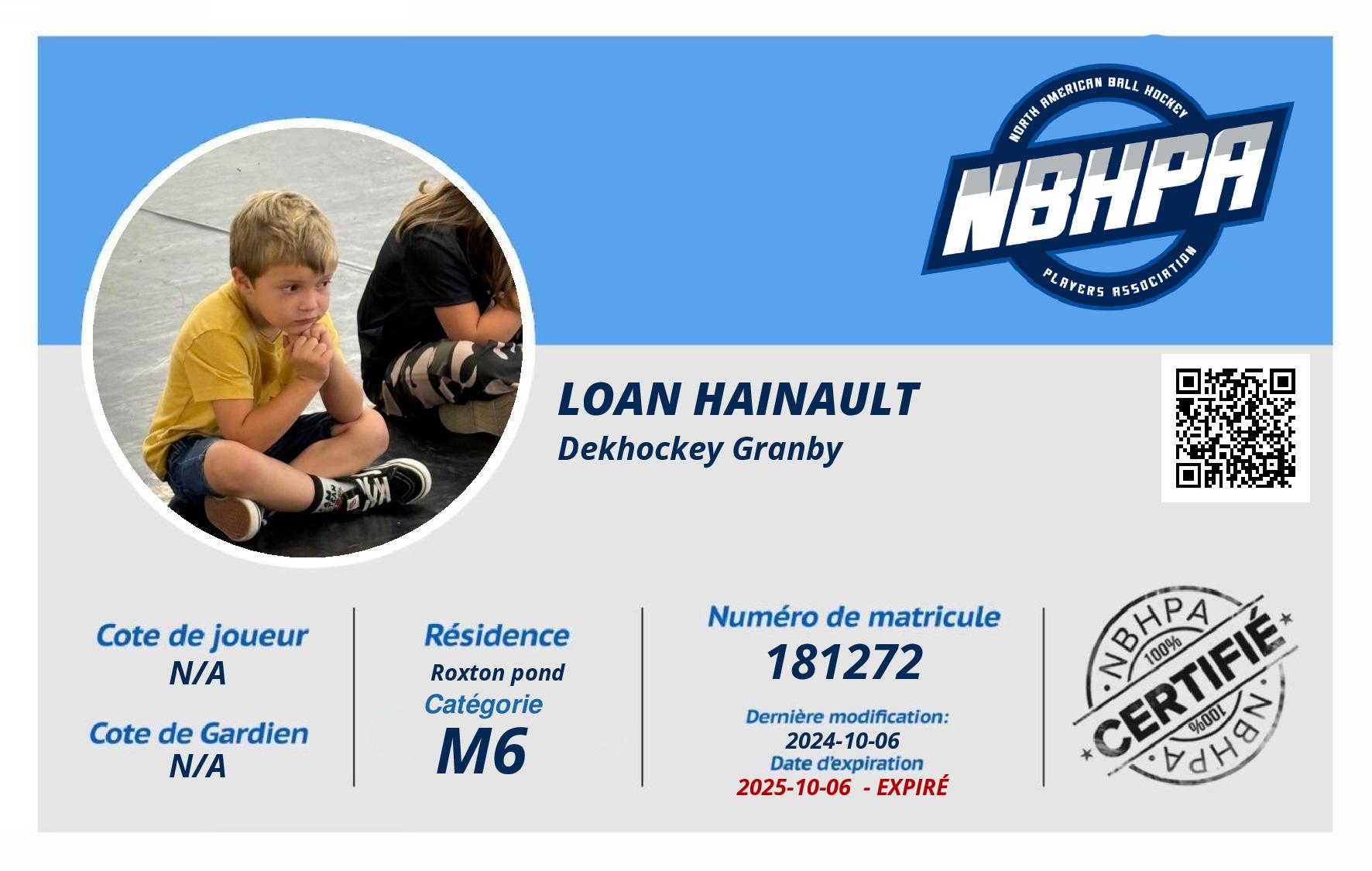 Loan Hainault