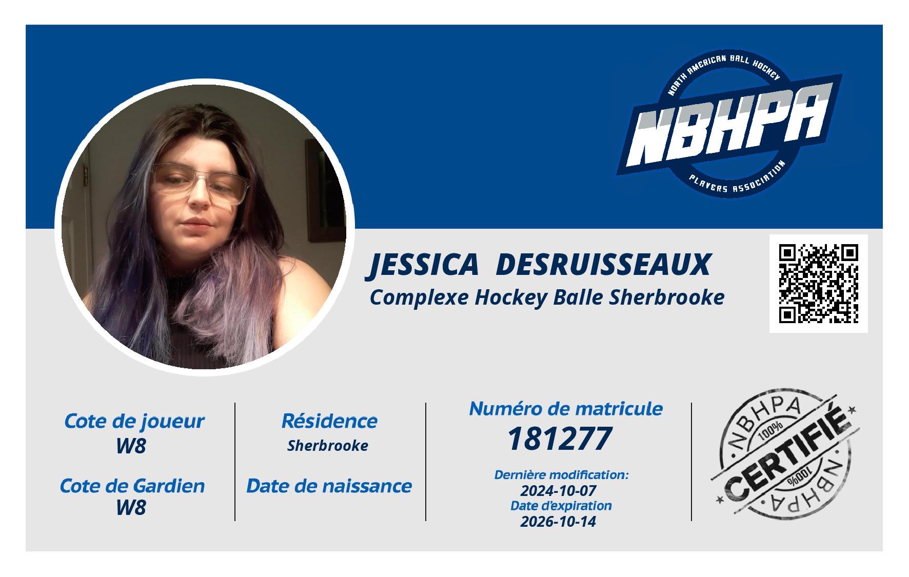 Jessica  Desruisseaux 