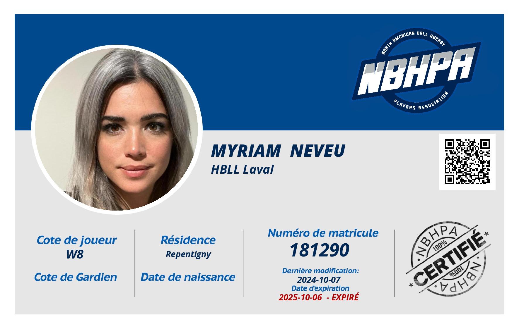 Myriam  Neveu