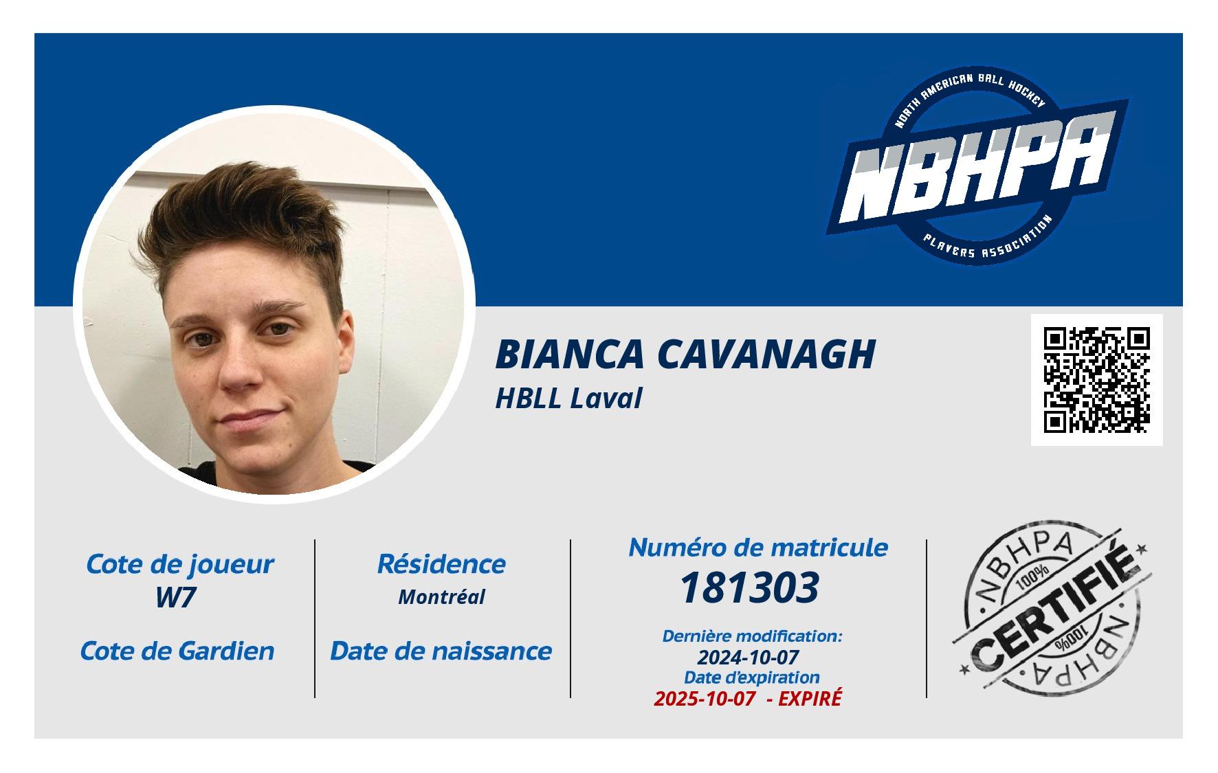 Bianca Cavanagh