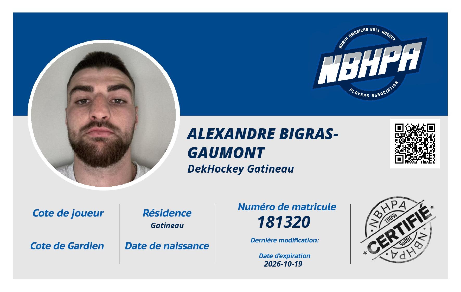 Alexandre Bigras-Gaumont