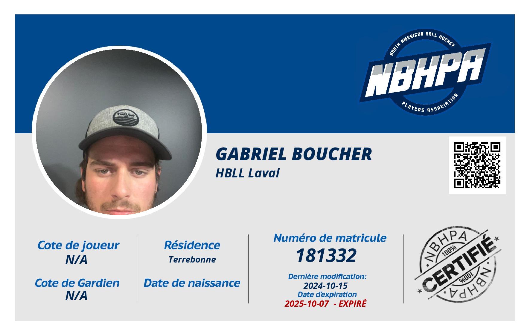 Gabriel Boucher 
