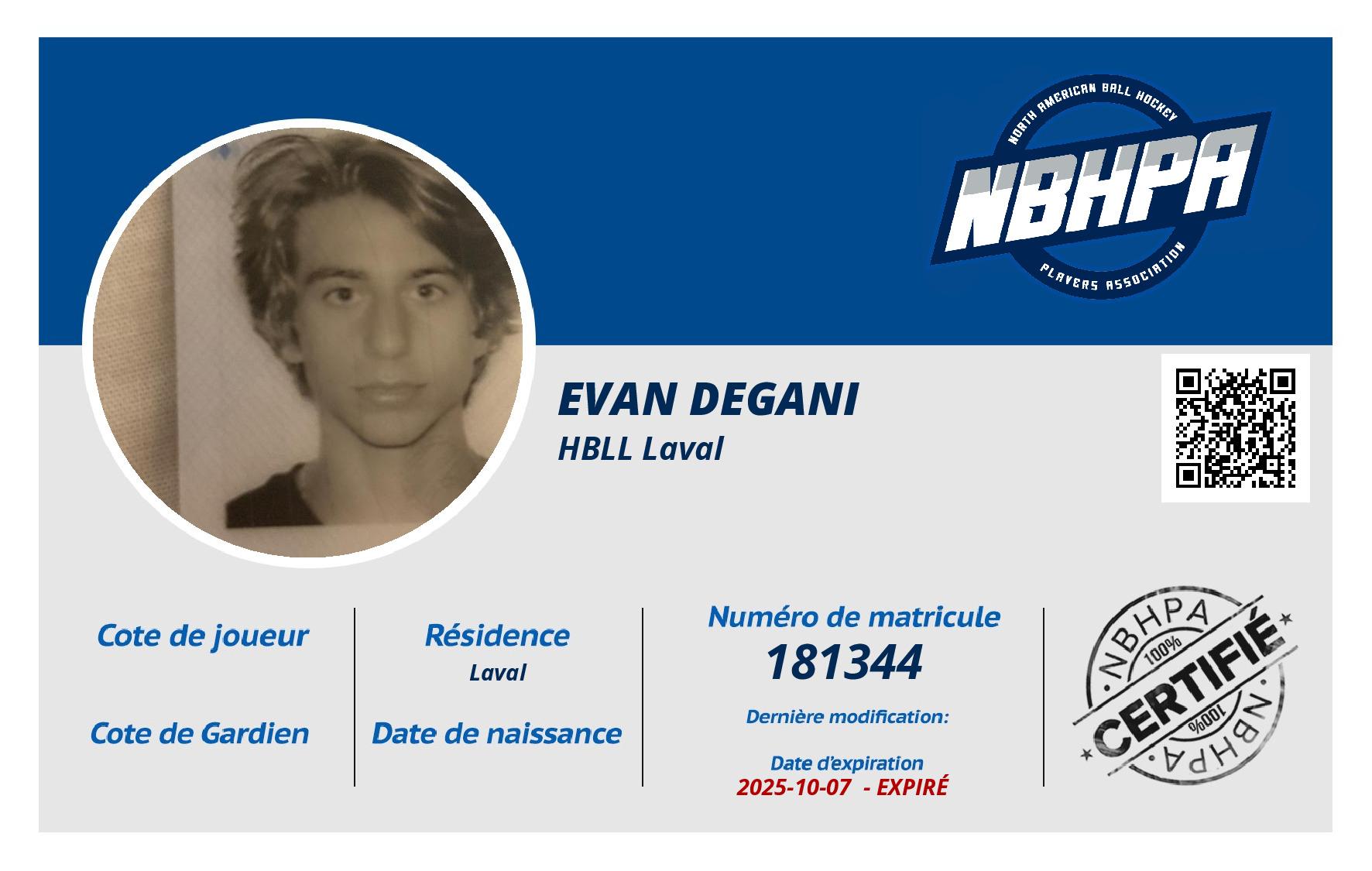 Evan Degani