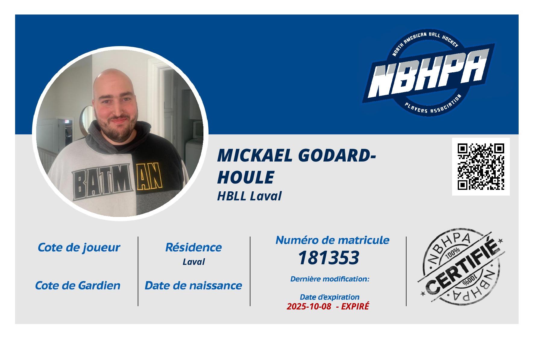 Mickael Godard-Houle