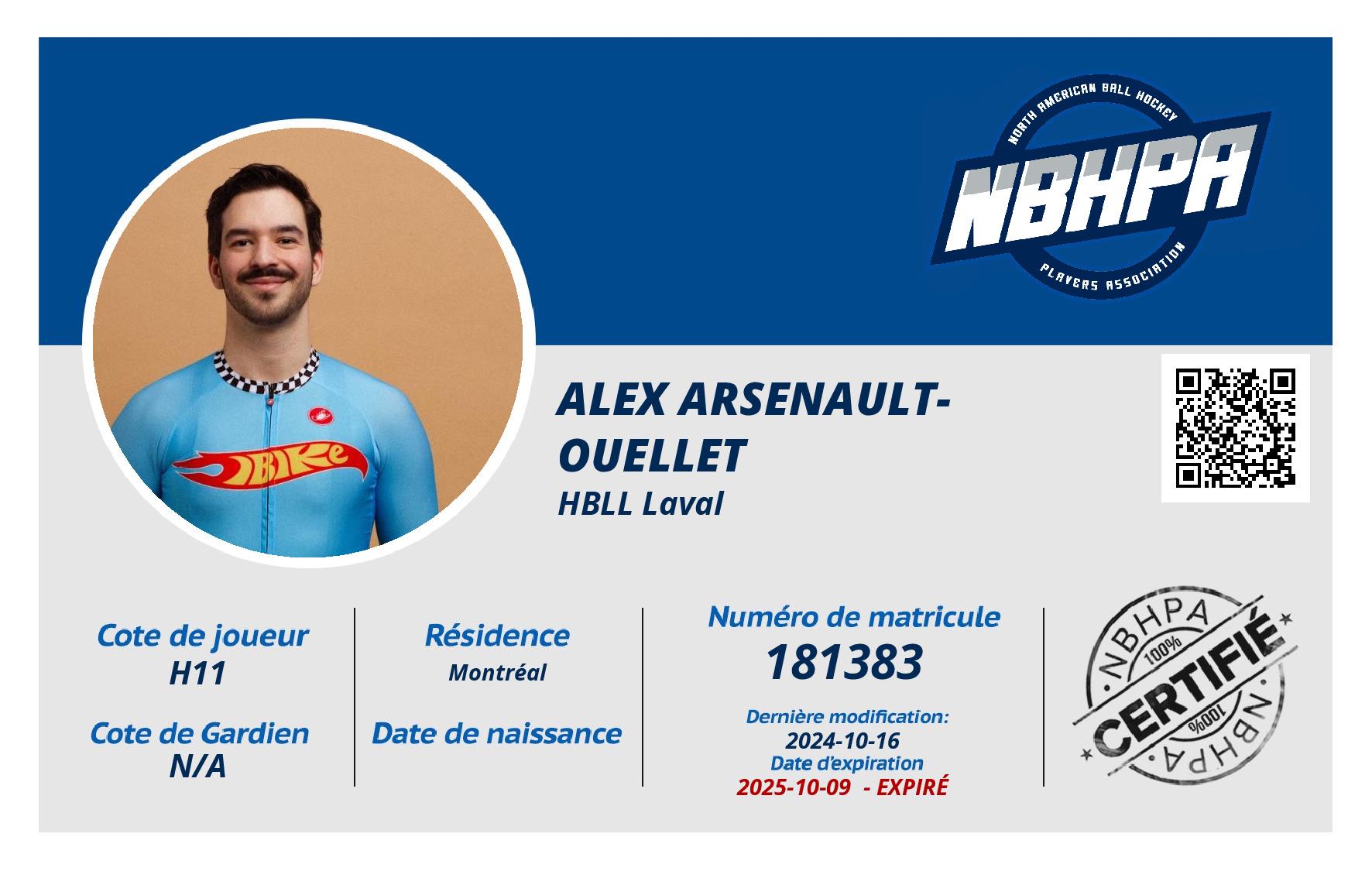 Alex Arsenault-Ouellet