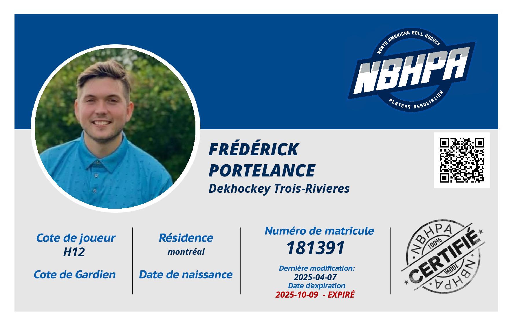 Frédérick  Portelance