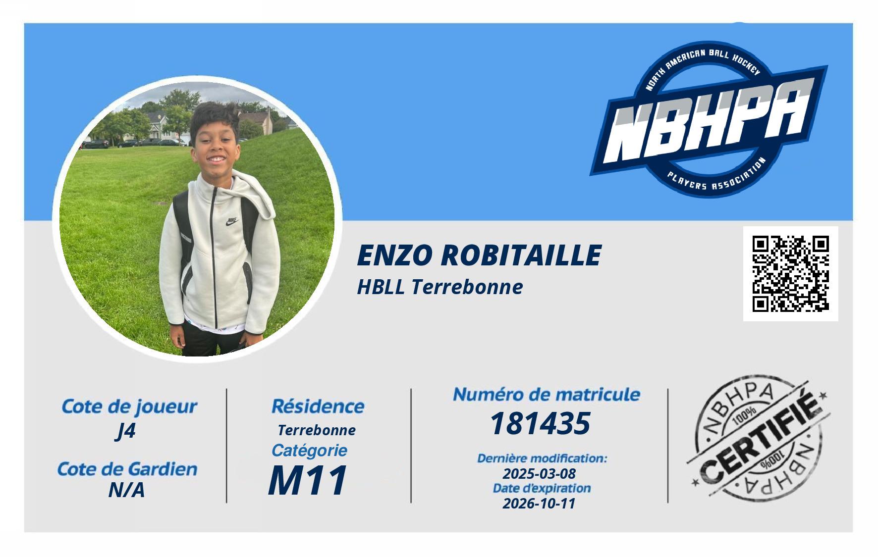 Enzo Robitaille 