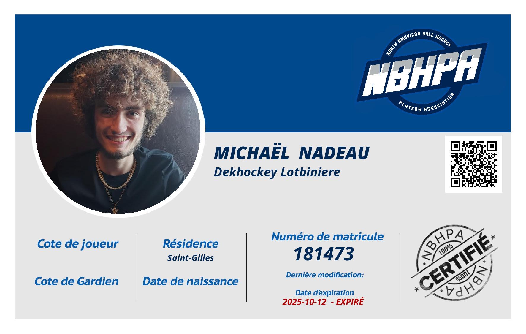 Michaël  Nadeau 