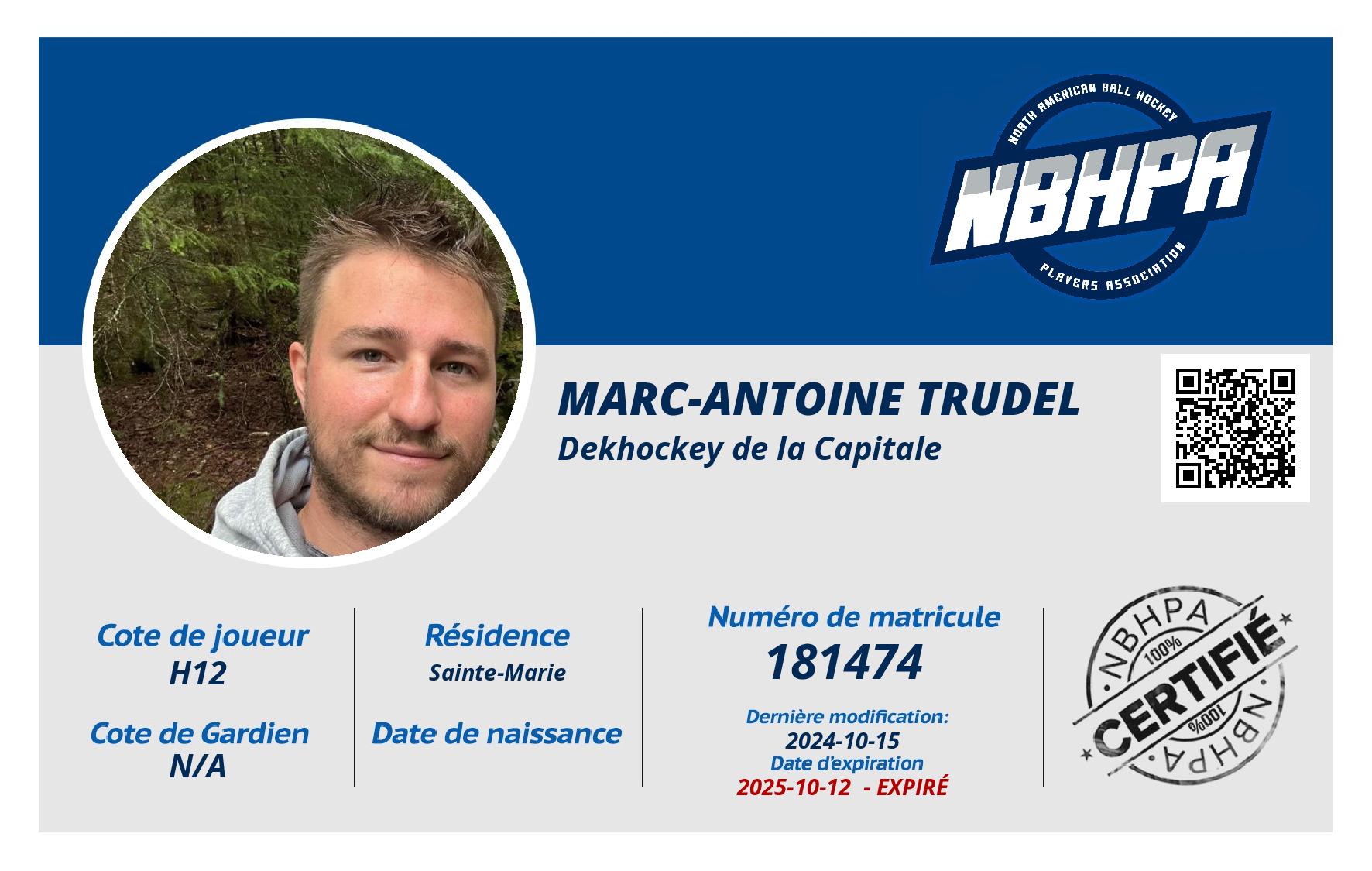 Marc-Antoine Trudel
