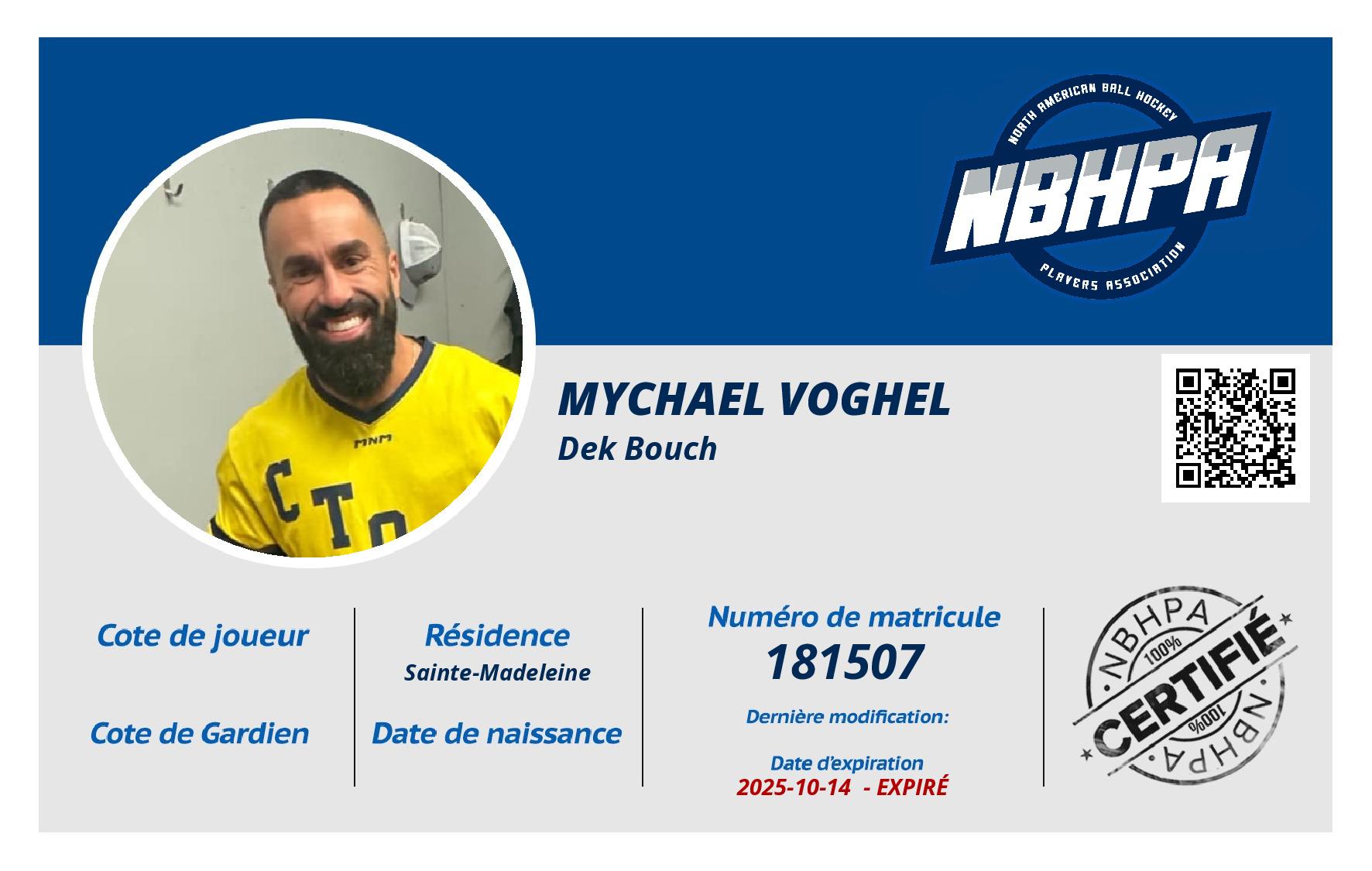 mychael voghel
