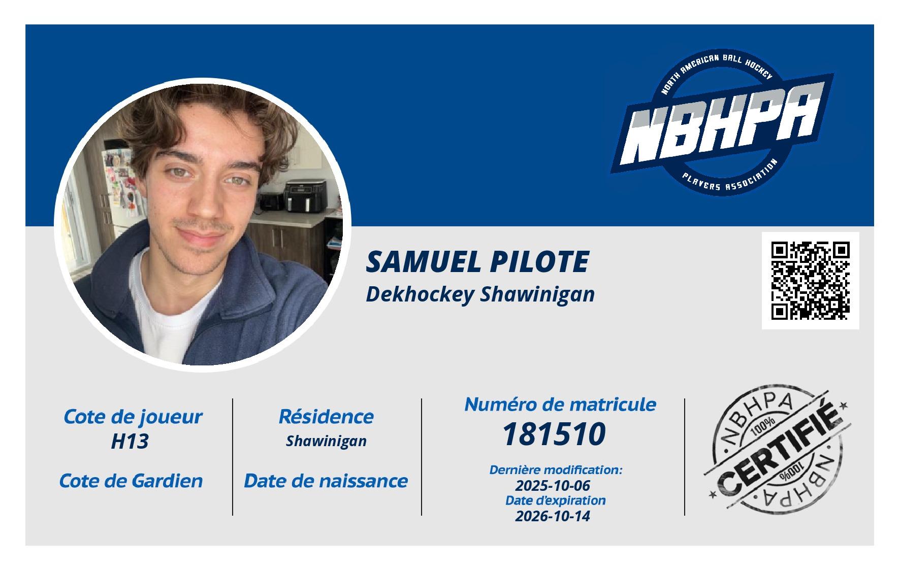 Samuel Pilote
