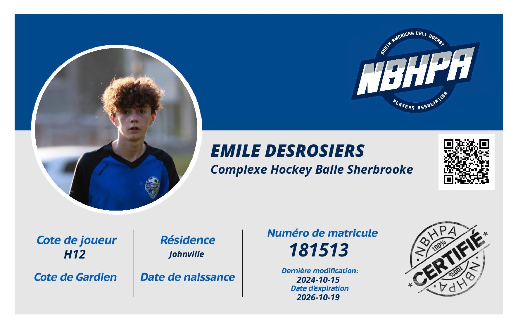 Emile Desrosiers