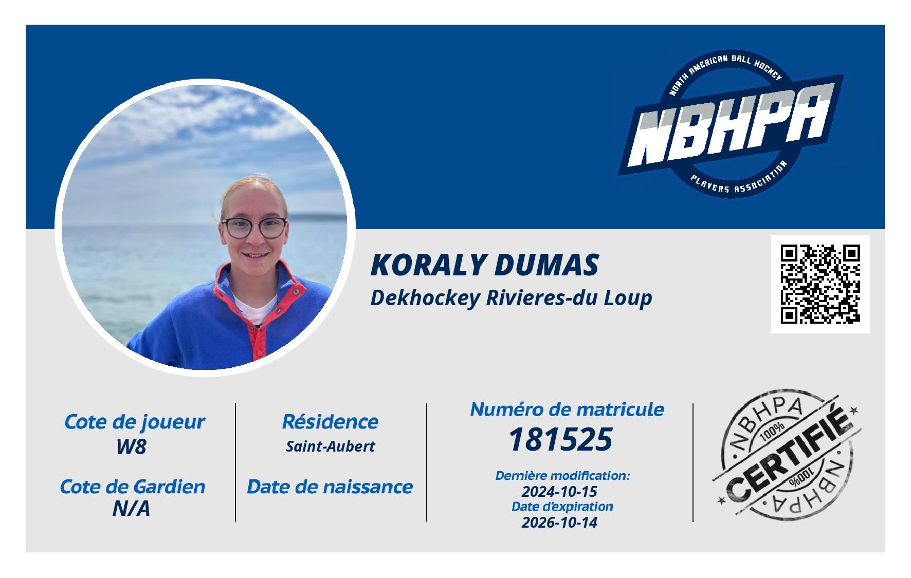 Koraly Dumas