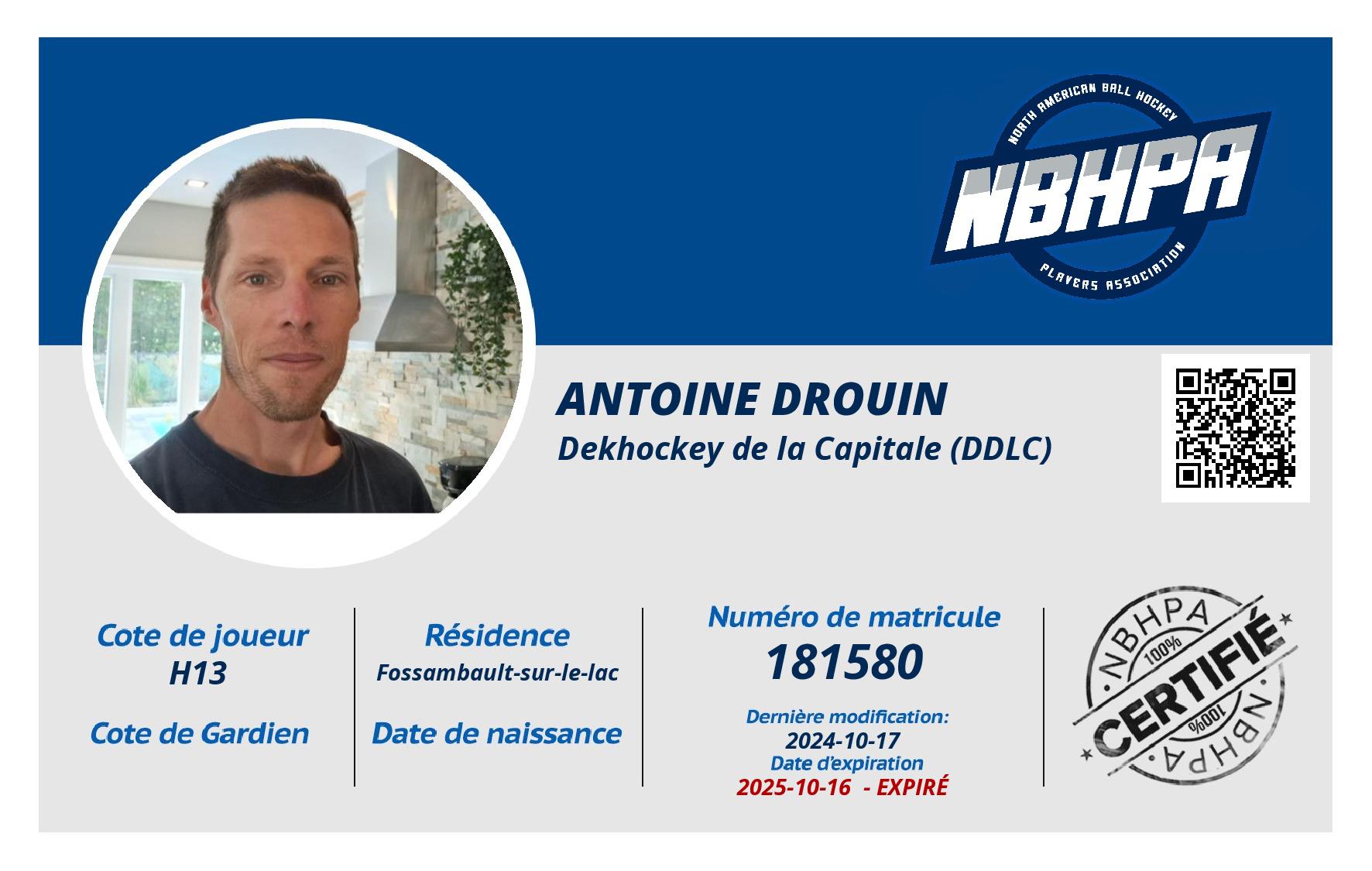 Antoine Drouin