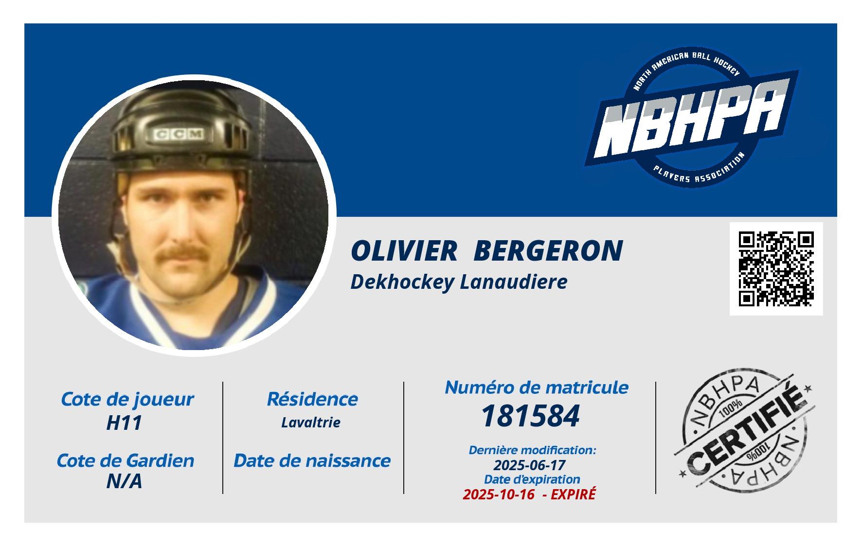 Olivier  Bergeron