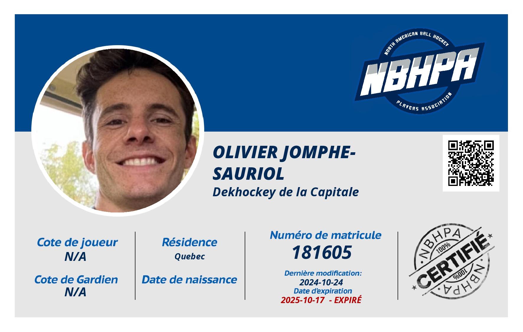 Olivier Jomphe-Sauriol 