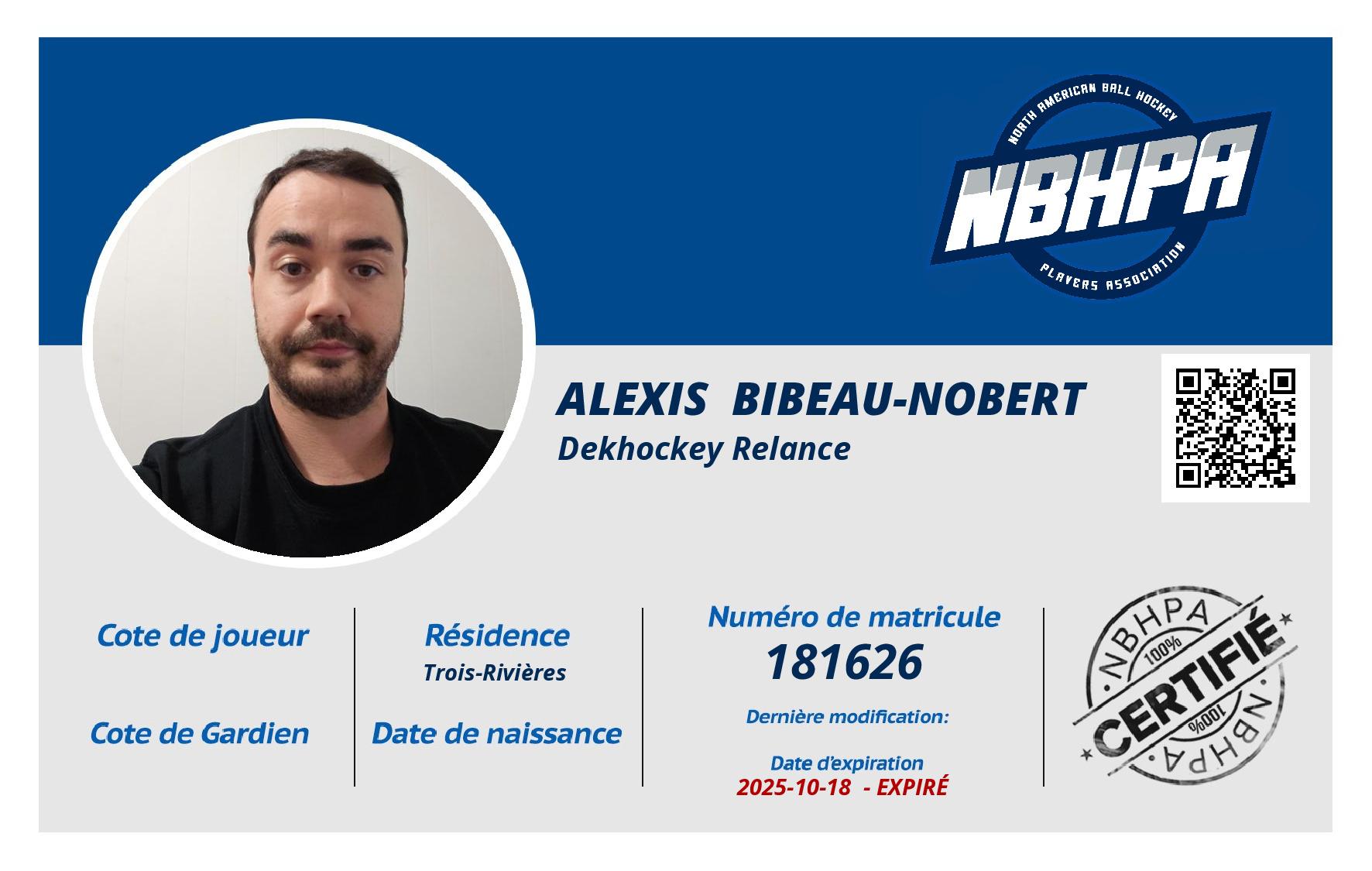 Alexis  Bibeau-Nobert 