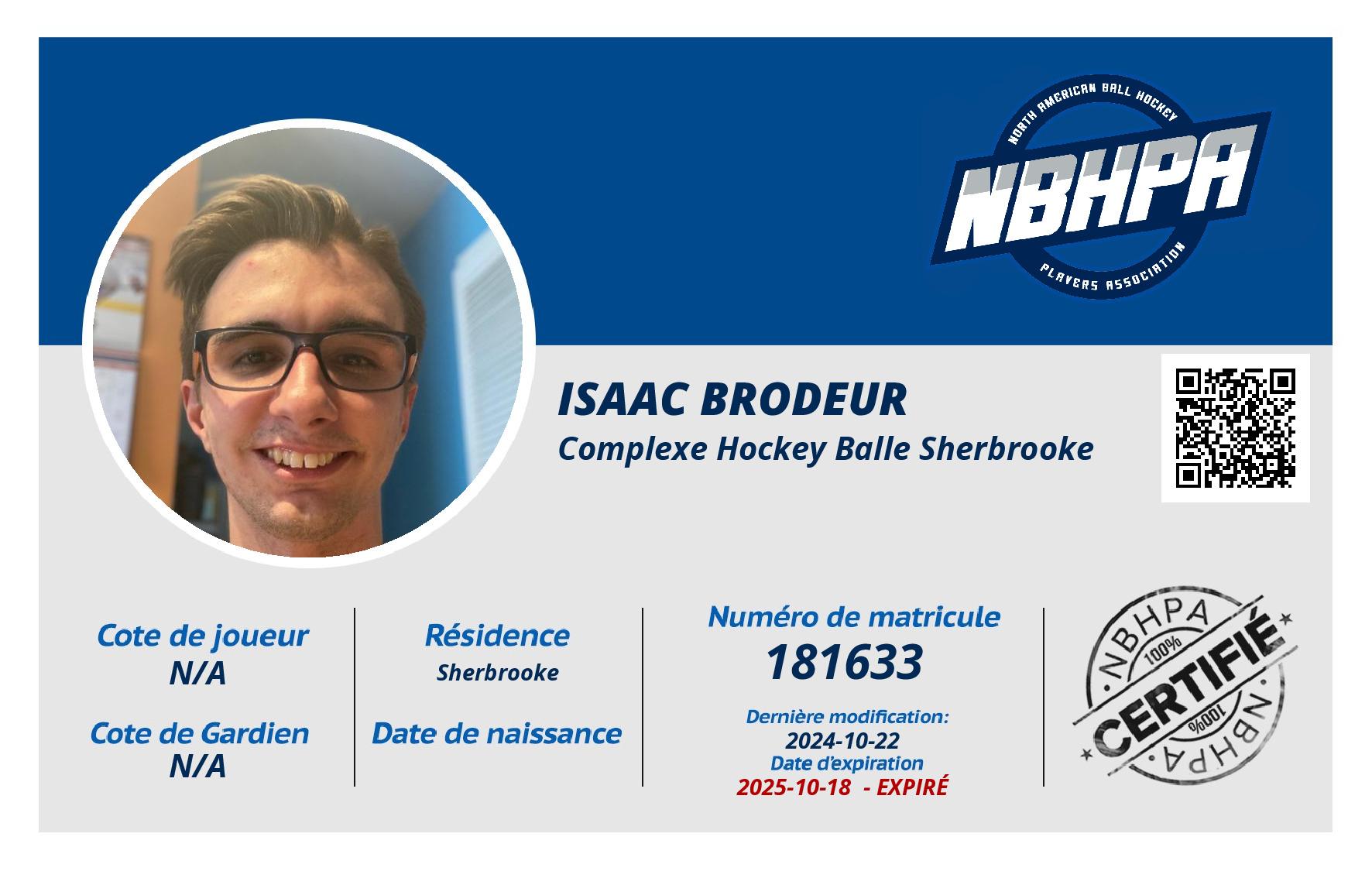Isaac Brodeur
