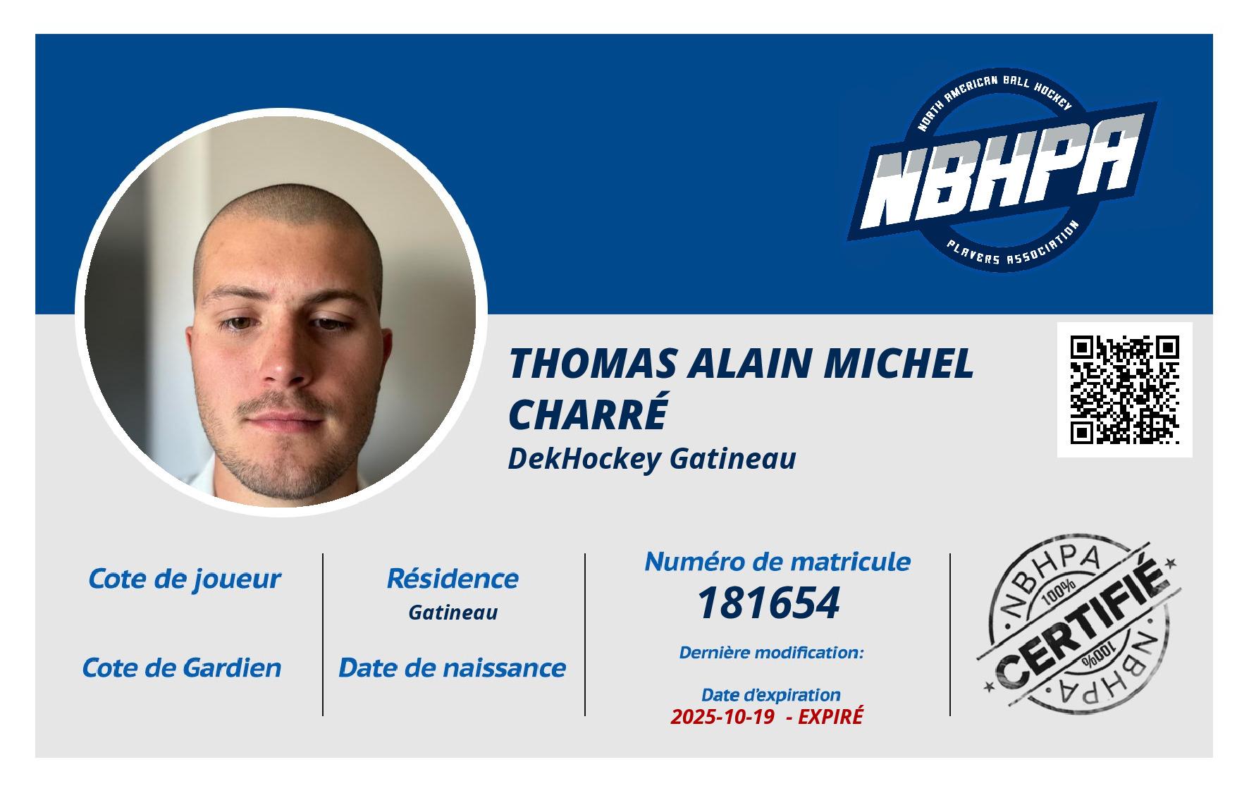 Thomas Alain Michel Charré